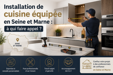 Installation de cuisine équipée en Seine et Marne : à qui faire appel ?
