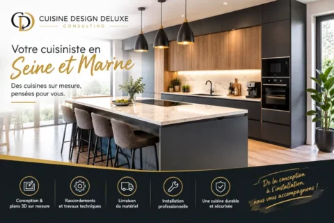 Cuisine Design Deluxe Consulting : votre cuisiniste en Seine et Marne