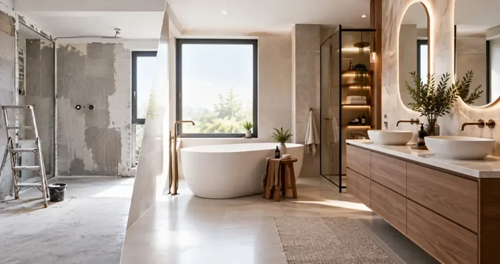 Combien coûte une rénovation de salle de bains?