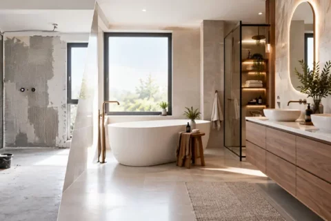 Combien coûte une rénovation de salle de bains?