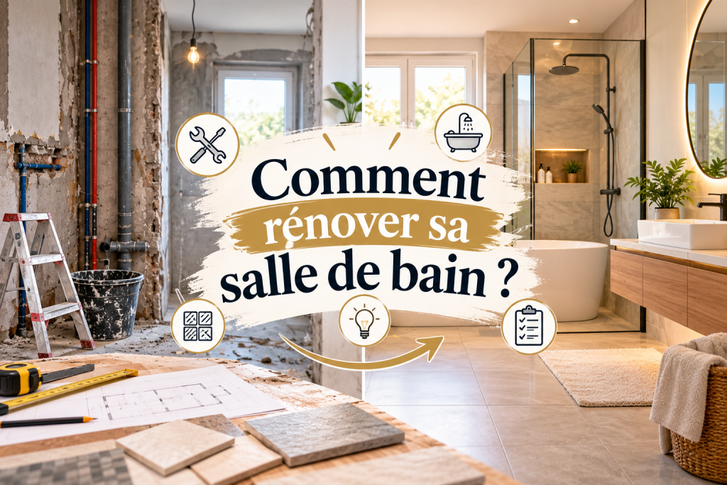 Comment rénover une salle de bain : les étapes clés